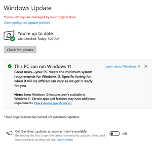 Windows update